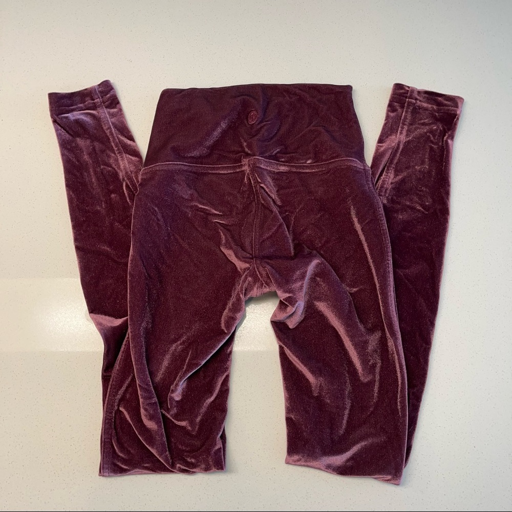 Velvet Lululemon leggings